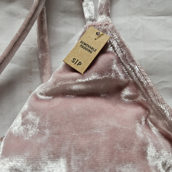 NWTS Victoria's Secret Pink Velvety Soft Bralette Size Small - Picture 6 of 7